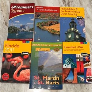 Travel Guides Frommer’s Fodor’s Hunter $6 Each